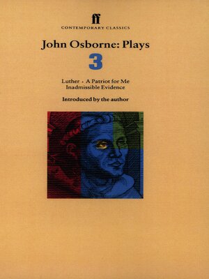 cover image of John Osborne Plays 3